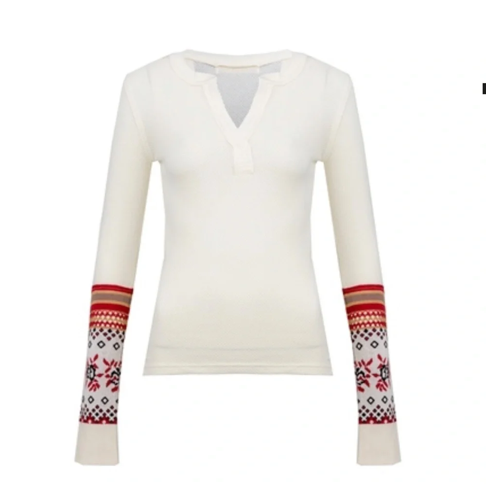 NWT. $78R. Free People Minaj Layering Cuff Top. Cream Combo